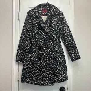 Merona Leopard Print Trench Coat